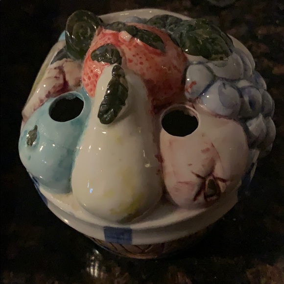 💰3for $25!Ceramic Fruit Basket Toothbrush Holder! - Picture 1 of 3